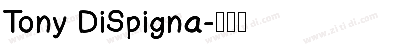Tony DiSpigna字体转换